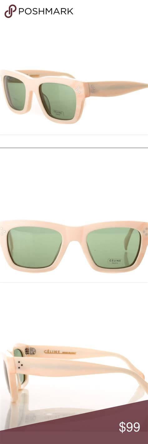 celine ivory sunglasses cl 41732|CELINE Polarized Sunglasses CL 41732 Ivory .